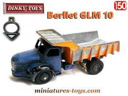 Le camion Berliet GLM10 benne carrière en miniature de Dinky Toys France