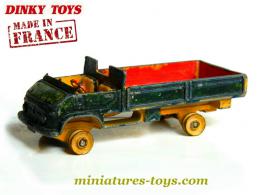 Le Mercedes Unimog U 404 miniature de Dinky Toys France incomplet au 1/55e