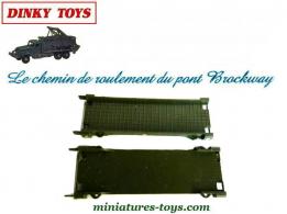 Le chemin de roulement du pont Brockway n°884 miniature de Dinky Toys France