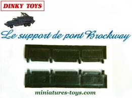 Le support de pont du Brockway miniature de Dinky Toys France au 1/50e