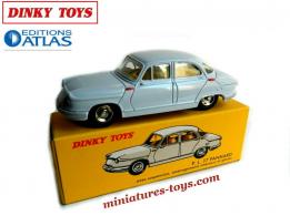 La réédition de la Panhard PL 17 grise miniature de Dinky Toys au 1/43e