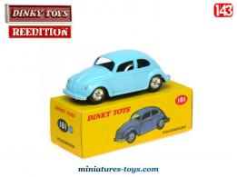 La Volkswagen Coccinelle en miniature de Dinky Toys rééditée par Atlas au 1/43e