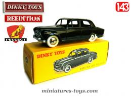 La Peugeot 403 berline miniature de Dinky Toys rééditée par Atlas au 1/43e