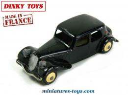 La Traction avant Citroën miniature de Dinky Toys France au 1/43e repeinte