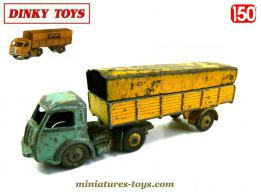 Le Panhard Movic et la semi remorque Kodak miniature de Dinky Toys au 1/50e