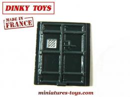 La porte coulissante peinte du container miniature de Dinky Toys au 1/50e