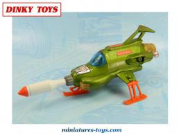 Le vaisseau UFO interceptor SHADO en miniature de Dinky Toys England