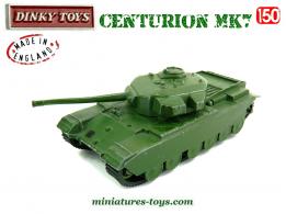 Le char Centurion MK7 miniature de Dinky Toys England au 1/50e