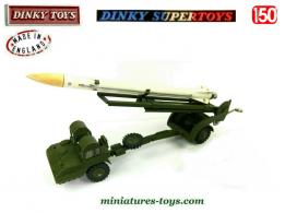 Le porte missile Corporal de Dinky Toys England en miniature au 1/50e