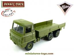 Le camion militaire Foden miniature de Dinky Toys England au 1/42e incomplet