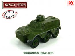 Le blindé 6x6 Alvis Saracen miniature de Dinky Toys England au 1/50e