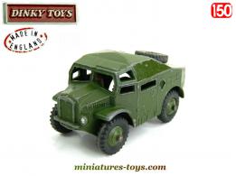 Le tracteur d'artillerie anglais Morris C8 miniature de Dinky Toys England au 1/50e