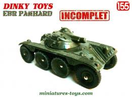 Le Panhard EBR FL11 miniature de Dinky Toys France incomplet au 1/55e