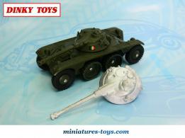 La tourelle FL11 de l'EBR Panhard miniature Dinky Toys au 1/55e