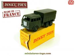 Le camion militaire Berliet T6 6x6 miniature de Dinky Toys France au 1/55e