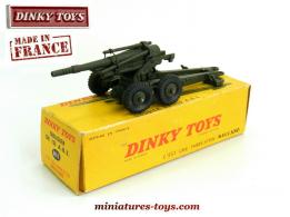 Le canon obusier ABS de 155 en miniature Dinky Toys France au 1/50e