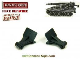 Le sabot anti recul pour le canon automoteur AMX miniature de Dinky Toys France