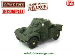 Le Panhard AML 60 miniature de Dinky Toys France au 1/52e incomplet