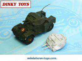 La tourelle du Panhard AML 60 miniature de Dinky Toys n°814