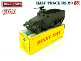 Un Half-track US M3 français en miniature par Dinky Toys au 1/50e