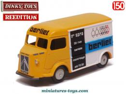 Le Citroën HY assistance Berliet en miniature de Dinky Toys au 1/50e