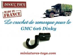 Le crochet de remorque pour le camion GMC 6x6 miniature de Dinky Toys