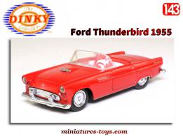 La Ford Thunderbird 1955 miniature de Dinky Matchbox au 1/43e