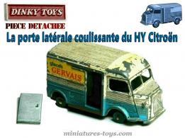 La porte latérale coulissante du HY Citroën en miniature de Dinky Toys France