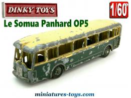 L'autobus parisien Somua Panhard OP5 miniature de Dinky Toys au 1/60e