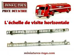 L'échelle de visite horizontale de citerne du Panhard Movic miniature Dinky Toys