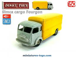 Le camion Simca cargo fourgon miniature de Dinky Toys au 1/50e