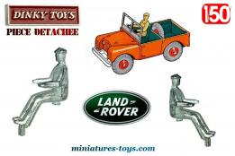 Le conducteur métal pour la Land Rover miniature Dinky Toys au 1/43e