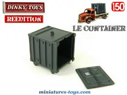 Le container miniature avec porte coulissante de Dinky Toys au 1/50e