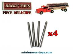 Les quatre ranchers pour le Willème fardier miniature de Dinky Toys France