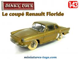 Le coupé Renault Floride miniature de Dinky Toys France au 1/43e