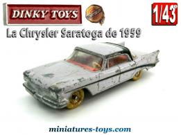 La Chrysler Saratoga miniature de Dinky Toys France au 1/43e