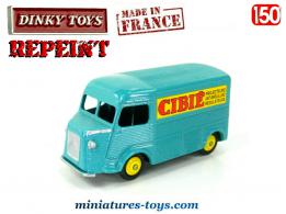 Le Citroën type HY 12000 kg Cibié miniature de Dinky Toys au 1/50e repeint