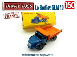 Le camion Berliet GLM10 benne Marrel en miniature Dinky Toys France au 1/50e