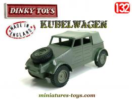 La Kubelwagen miniature militaire de Dinky Toys England au 1/32e