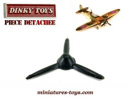 L'hélice noire du Spitfire Mk II miniature de Dinky Toys england
