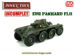 Le Panhard EBR FL11 miniature de Dinky Toys France incomplet au 1/55e