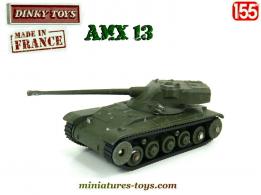 Le char français AMX 13 miniature Dinky Toys n°80C au 1/55e