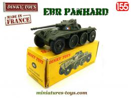 Le blindé français EBR Panhard FL11 en miniature de Dinky Toys au 1/55e 