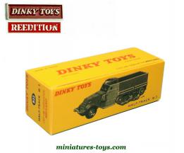 La boite neuve de l'Half-track M3 référence 822 de Dinky Toys France