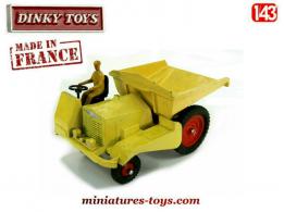 Le basculeur automoteur Dumper Muir Hill miniature Dinky Toys France au 1/43e