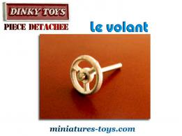 Le volant trois branches pour les voitures et les camions miniatures de Dinky Toys