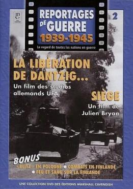 Le DVD du reportage de guerre allemand La libération de Dantzig