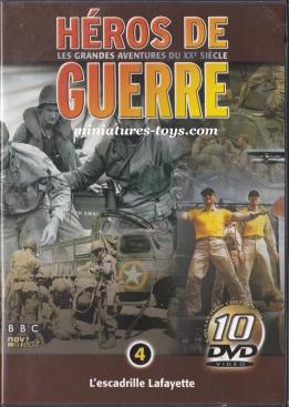 Le DVD du reportage de guerre L'escadrille Lafayette