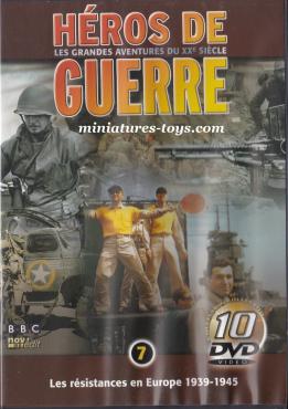 Le DVD du reportage de guerre Les résistances en Europe 1939-1945