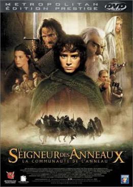 Le DVD du film Le seigneur des anneaux La communauteé de l'anneau